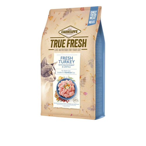 Carnilove Feline Adulte True Fresh - Dinde frais 340g - MyStetho Veterinary