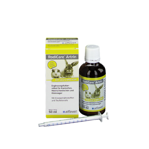 RodiCare Artrin 50ml Flacon en verre avec seringues doseuses - MyStetho Veterinary