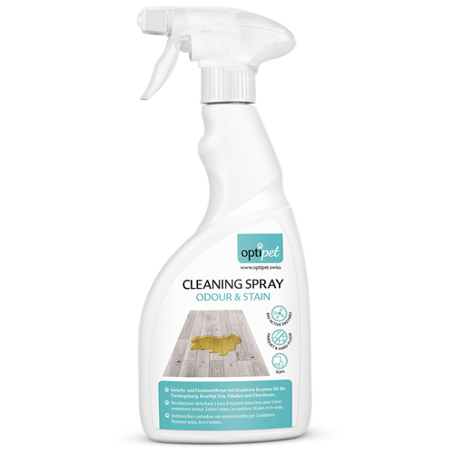 Optipet Cleaning Spray Odour &amp; Stain, 500ml - MyStetho Veterinary