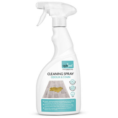 Optipet Cleaning Spray Odour &amp; Stain, 500ml - MyStetho Veterinary