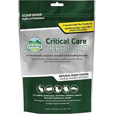 Critical Care HERBIVORE FINE GRIND Pulver, Beutel 100g - MyStetho Veterinary