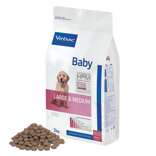 HPM Baby Dog Large & Medium 3 kg - MyStetho Veterinary