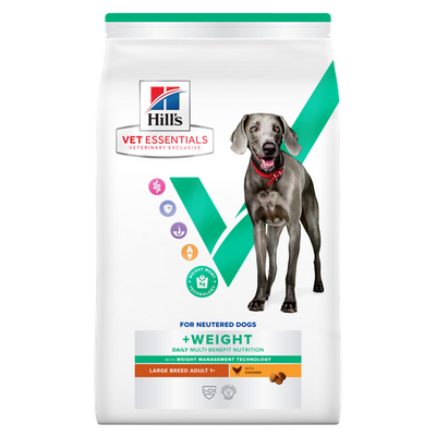 Hill's Vet Essentials MULTI-BENEFIT + Weight Adult 1+ Large Breed Huhn 14 kg - MyStetho Veterinary