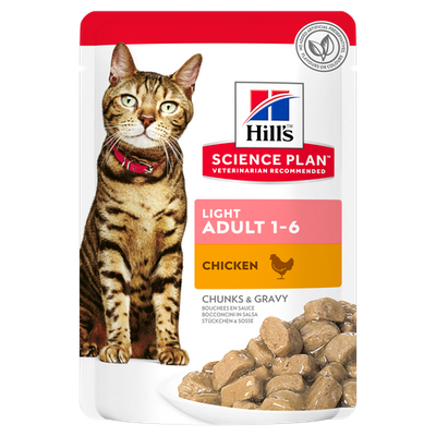 Hill's Science Plan Light Adult Chicken 85 g - MyStetho Veterinary