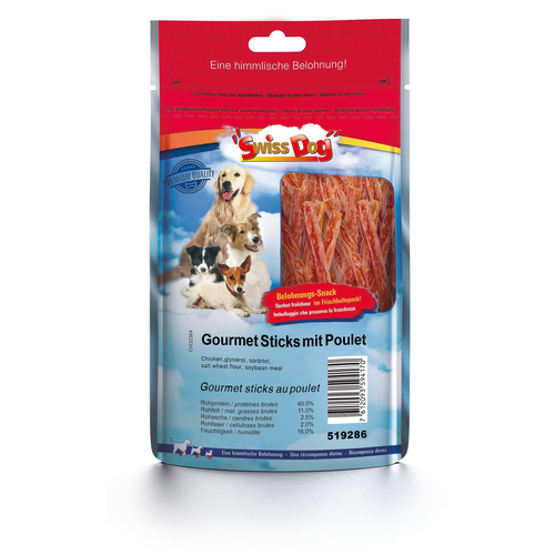 SwissDog Gourmet-sticks, poulet - MyStetho Veterinary