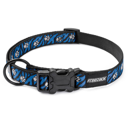 Freezack Hundehalsband Alba reflektiv blau - MyStetho Veterinary