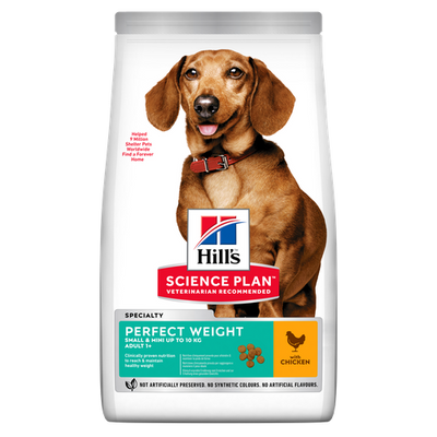 Hill's Science Plan Perfect Weight Small & Mini Adult Chicken 6 kg - MyStetho Veterinary