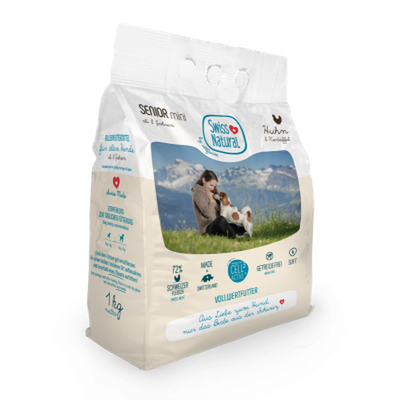 Swiss Natural Soft SENIOR mini Huhn&Kartoffel 1kg - MyStetho Veterinary