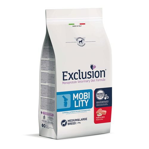 Exclusion Dog VET Adult Med&La Pork 12kg - MyStetho Veterinary