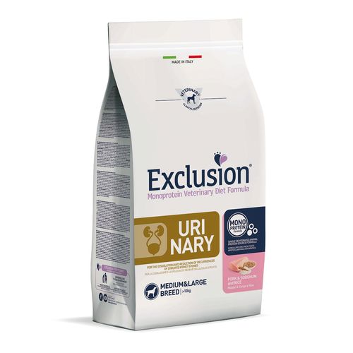 Exclusion Dog VET Adult Med&La Pork 12kg - MyStetho Veterinary