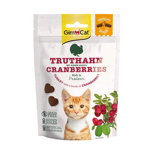 GimCat Crunchy Truthahn mit Cranberries - MyStetho Veterinary