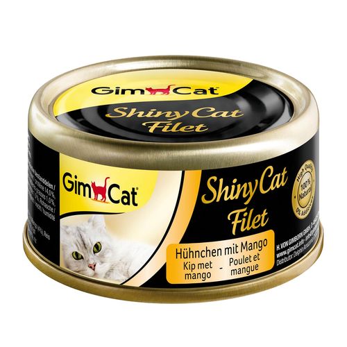 GimCat ShinyCat filet de poulet & mangue - MyStetho Veterinary