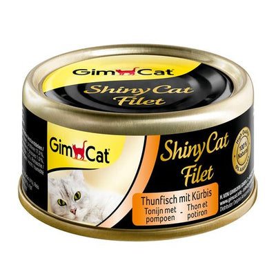 GimCat ShinyCat filet de thon & courge - MyStetho Veterinary