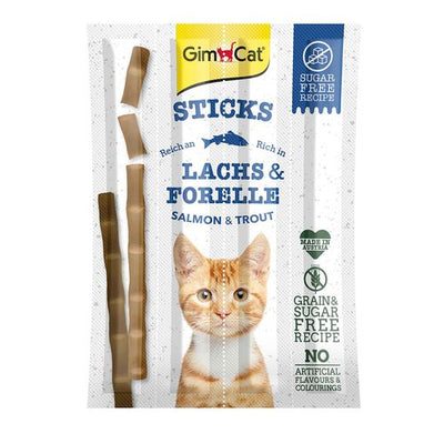 GimCat Sticks, saumon & truite - MyStetho Veterinary