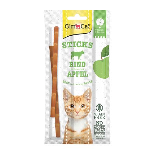 GimCat Superfood sticks duo, boeuf & pomme - MyStetho Veterinary
