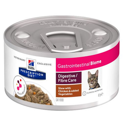 Hill's Prescription Diet GI Biome Chicken and vegetables stew can 82 g - MyStetho Veterinary