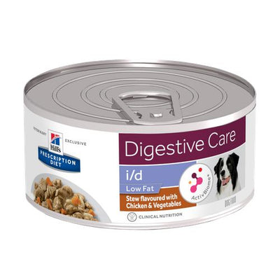 Hill's Prescription Diet i/d Low Fat Mini Chicken and vegetables stew can 156 g - MyStetho Veterinary