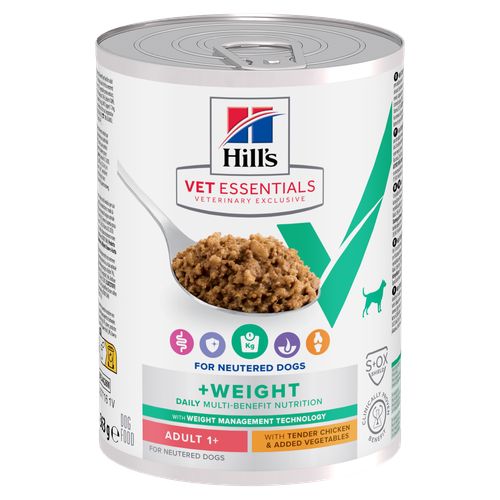Hill's Vet Essentials MULTI-BENEFIT + Weight Adult 1+ Huhn und Gemüse 363 g - MyStetho Veterinary