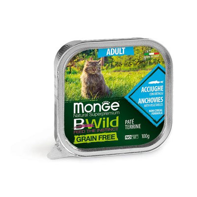 Monge Bwild GF Anchois adultes - MyStetho Veterinary