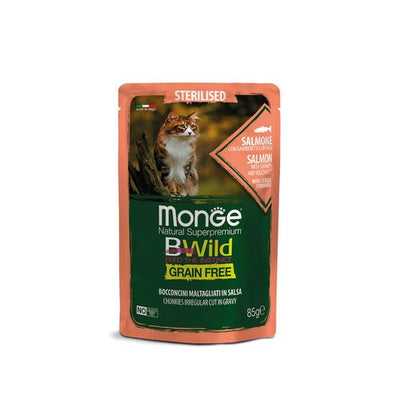 Monge Bwild GF stérilisé Saumon - MyStetho Veterinary