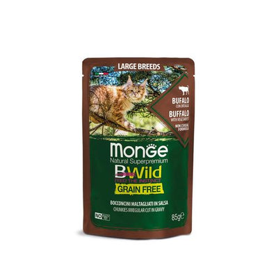 Monge Cat Bwild GF Grand Buffle - MyStetho Veterinary