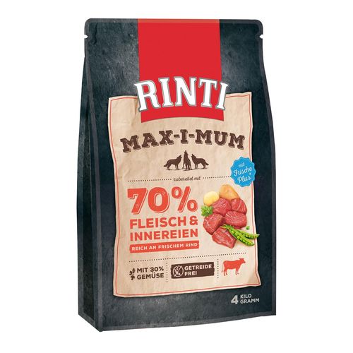 Rinti Max-i-Mum, boeuf, 4kg - MyStetho Veterinary