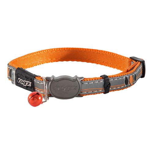 Rogz Nigthcat Halsband für Katzen in orange - MyStetho Veterinary