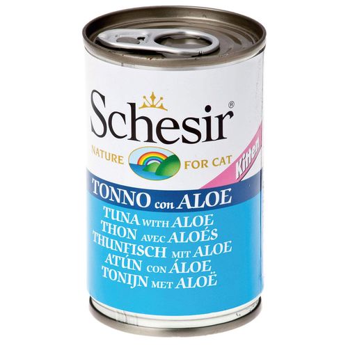 Schesir Jelly Kitten thon avec aloès 140g - MyStetho Veterinary