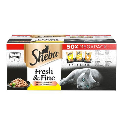 Sheba Fresh&Fine volaille 50x50g - MyStetho Veterinary