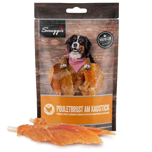 Snuggis Pouletbrust am Kaustick für Hunde (100 g) - MyStetho Veterinary