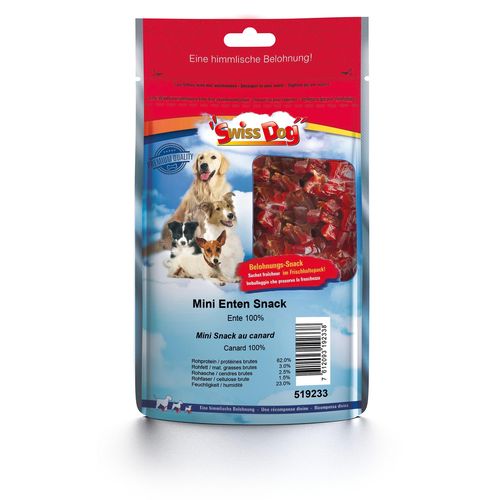 SwissDog Mini-Snack canard - MyStetho Veterinary