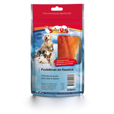 SwissDog Poitrines de poulet au stick à mâcher - MyStetho Veterinary