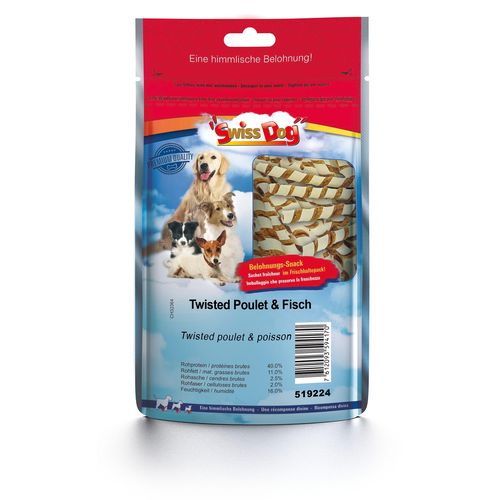SwissDog Twisted poulet & poisson - MyStetho Veterinary