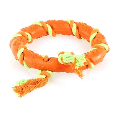 Swisspet anneau pour jouer Jowa, orange/jaune - MyStetho Veterinary