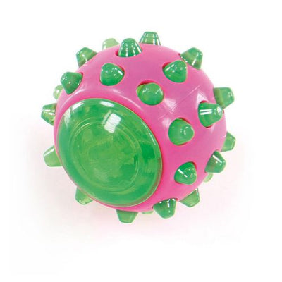 Swisspet balle lumineuse Light-Rocker, vert-rose vif - MyStetho Veterinary