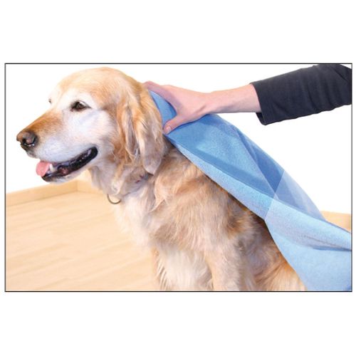 Swisspet chiffon microfibres, Taille S: 61x74cm, bleu - MyStetho Veterinary