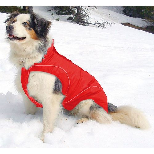 swisspet climaro Softshelljacke 45cm,rot wind- und wasserdicht, waschbar bei 30° - MyStetho Veterinary