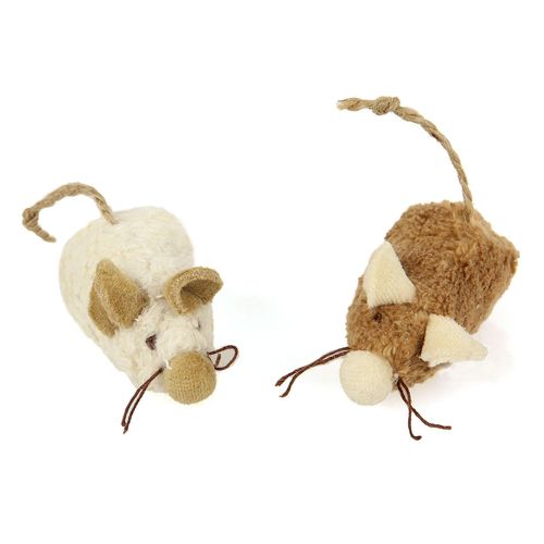 Swisspet Jouet pour chat, set de souris en peluche - MyStetho Veterinary
