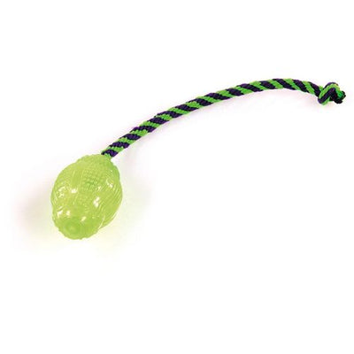 Swisspet Jouets pour chiens Glow avec corde, D=5cm, L=38cm - MyStetho Veterinary