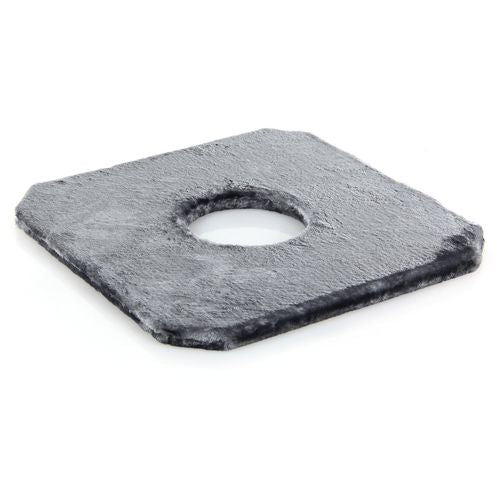 Swisspet Tablette avec trou, grande, 48x48x3cm, grise - MyStetho Veterinary