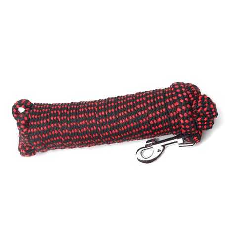 Tracking leash nylon 8mm/10m, assorted hand-soft, robust fabric material - MyStetho Veterinary