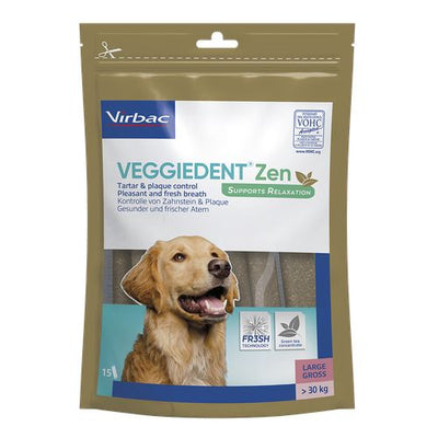 Veggiedent Zen chiens L (> 30 kg) 15 pièces - MyStetho Veterinary