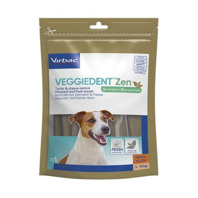 Veggiedent Zen chiens S (5-10 kg) 15 pièces - MyStetho Veterinary